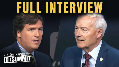 Tucker Carlson & Asa Hutchinson Full Interview | Transgenderism and Fentanyl