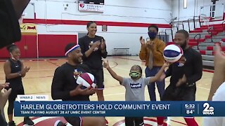 Harlem Globetrotters hold community event