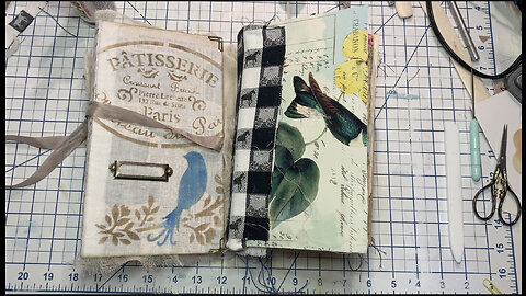Episode 262 - Junk Journal with Daffodils Galleria - Patchwork Journal Pt. 12