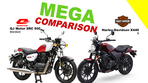 MEGA COMPARISON | QJ Motor SRC 500 vs Harley Davidson X440 | Kuch Bhi
