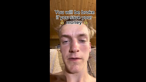Don’t save money