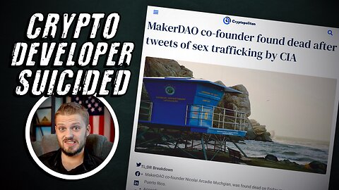 Crypto Developer Speaks Out About Elite Pedo Rings, Gets Suicided in Puerto Rico