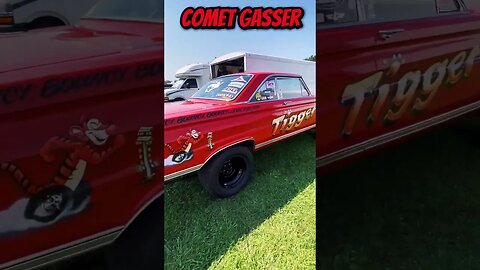 428 Cobra Jet Powered Mercury Comet Gasser #shorts