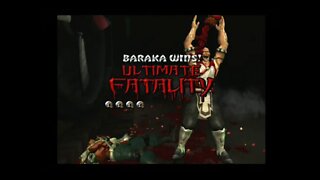 Mortal Kombat Armageddon (PS2) - Baraka - Arcade Mode - Max Difficult - No Continues