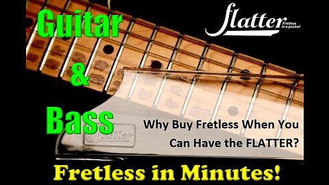 Guitar Flatter (transform from fretted to fretless in minutes)