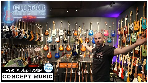 An Epic Guitar Shop! - Concept Music Perth, Australia!