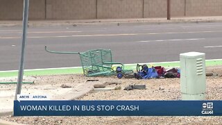Woman killed after being struck at Tempe bus stop