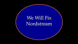 We Will Fix Nordstream