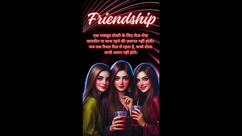 Friendship 🎁