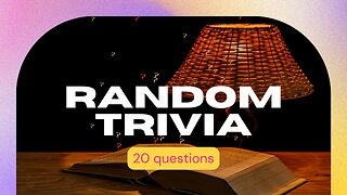 Quickfire Trivia Challenge: 20 Questions, 20 Seconds Each