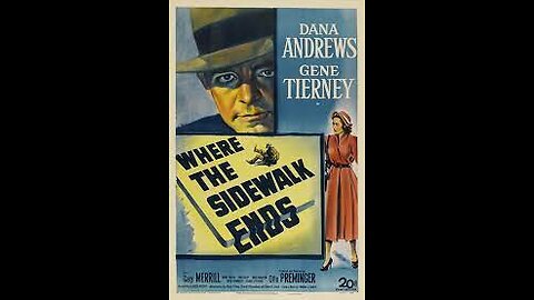 Where the Sidewalk Ends (1950) | Directed by Otto Preminger