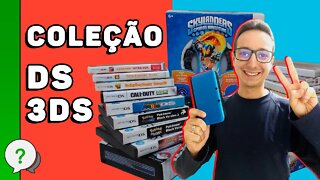 COLEÇÃO DE JOGOS DE 3DS E DS