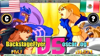 X-Men vs. Street Fighter (BackstageFlyer Vs. oscar_og) [U.S.A. Vs. Mexico]