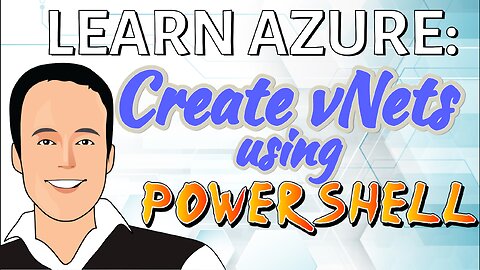 Creating vNets in Azure with PowerShell