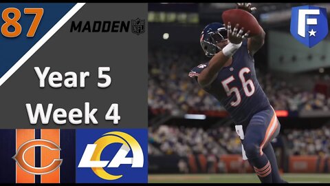 #87 Rookie Shows Talent in Primetime l Madden 21 Chicago Bears Franchise