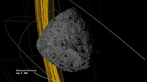 OSIRIS-REx Slings Orbital Web Around Asteroid to Capture Sample