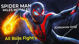 SPIDER-MAN MILES MORALES - All Boss Fight's ( Cutscenes Only ) PS5✔️4K ᵁᴴᴰ 60ᶠᵖˢ