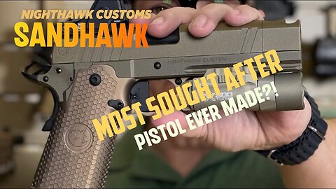 **Nighthawk Custom Sandhawk 1911DS Review: The Apex of Handgun Excellence**