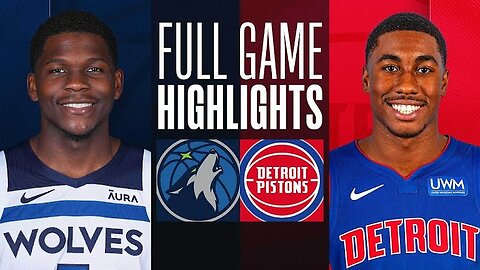 Game Recap: Pistons vs Timberwolves 117 - 124