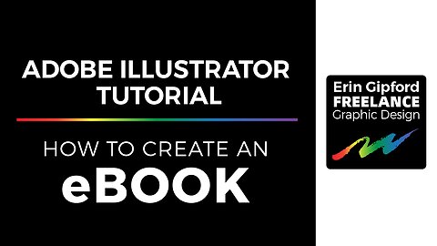 Adobe Illustrator Tutorial | How To Create An eBook