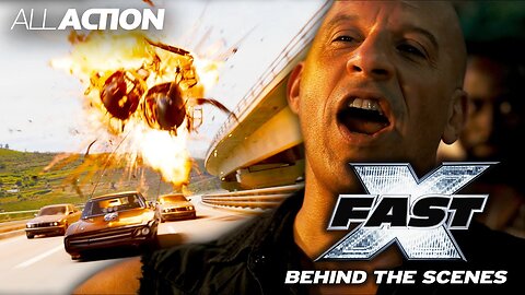 FAST X (2023) Behind-the-Scenes Stunts (B-roll)