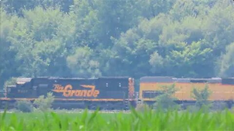 Wheeling & Lake Erie Mixed Freight Train From Sterling, Ohio July 16, 2022