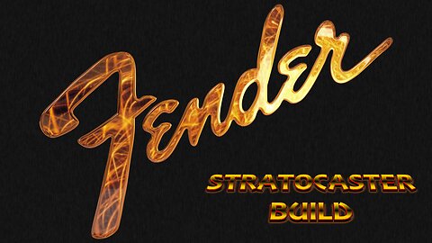 Fender Stratocaster build episode 2