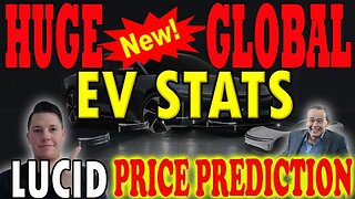 BIG Week Ahead for Lucid │ NEW Global EV Stats - THIS is Why We Invest ⚠️ Lucid Price Prediction