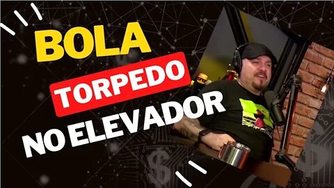 TORPEDO NO ELEVADOR - BOLA #cortesdojotape #shorts