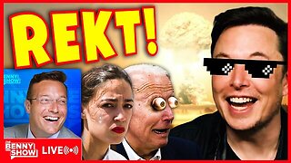 Elon Musk Just NUKED AOC and Joe Biden So Hard They DELETED Their TWEETS in SHAME - Gone Forever?