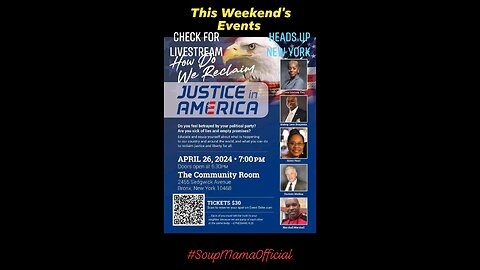 This Weekend's Livestream Events Info & Flyers Mark Your Calendar Speakers Convoy Rally New York