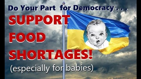 Ukraine & The DELIBERATE Baby Formula Shortage