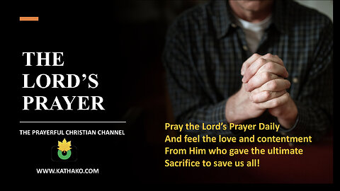 The Lord's Prayer (Boy Kid's Voice), prayer that Jesus taught His disciples, a powerful invocation