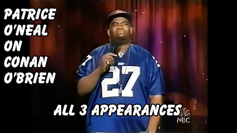 "Patrice O'Neal's Hilarious Moments on Late Night with Conan O'Brien"