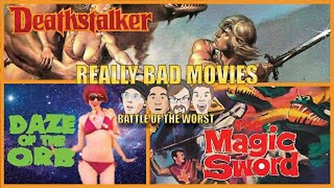 REALLY BAD MOVIES - BATTLE OF THE WORST ! SCIFI FANTASY SHOWDOWN!