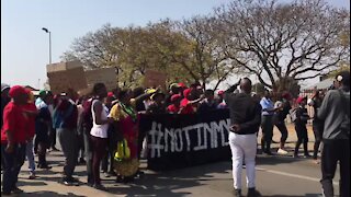 NotInMyName demand the arrest after woman was gang raped (HHQ)