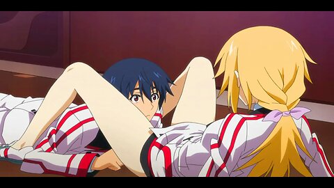 Infinite Stratos (no underwear) | Anime | 4k clip