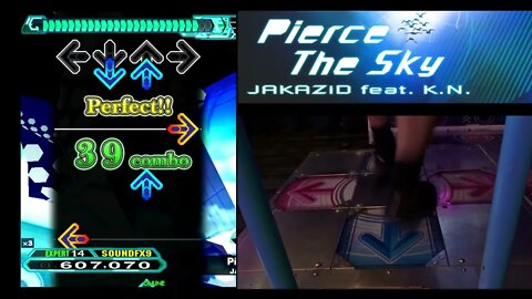 Pierce The Sky - EXPERT (14) - 899,660 (AA- Clear) on Dance Dance Revolution A20 PLUS (AC, US)
