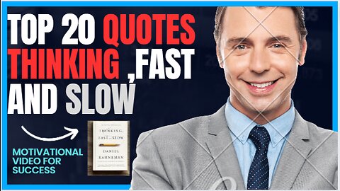 Top 20 quotes "Thinking , Fast and slow " by Daniel Khaneman