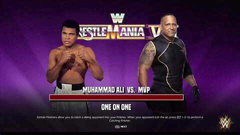 WWE 2k24 Muhammad Ali vs MVP