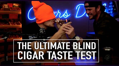 The Ultimate Blind Cigar Taste Test!