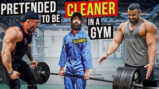 Elite Powerlifter Pretended to be a CLEANER | Anatoly GYM PRANK