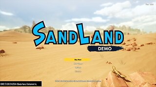 SAND LAND Demo Gameplay
