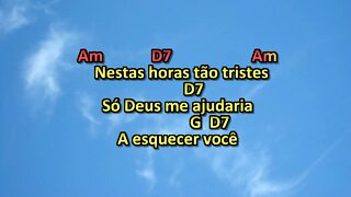 karaoke playback Se eu pudesse conversar com Deus Antônio Marcos