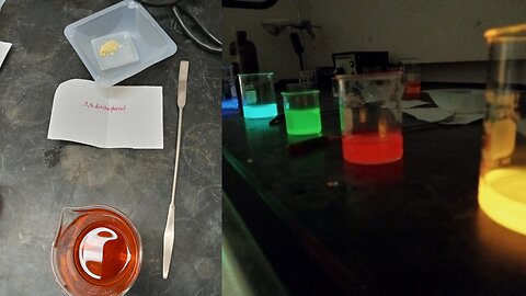 Chemiluminescence! (2024 - Organic Chemistry II - Full Experiment)