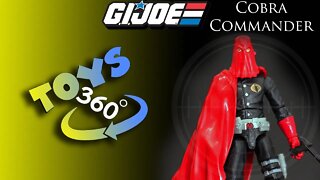 GIJoe Cobra Commander 50th - video 360º action figure #shorts