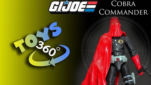 GIJoe Cobra Commander 50th - video 360º action figure #shorts