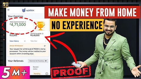 Make money online 🔥 | #Earn Money Online | Zero Investment Business Passive Income | Work From Home