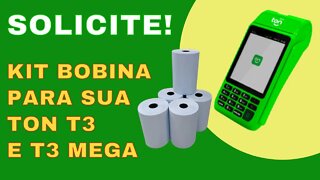 SOLICITE GRATUITAMENTE, O KIT BOBINA PARA SUA TON T3+ E MEGATON T3