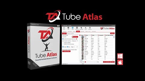 Tube Atlas Review, Bonus, Demo, OTOs – Youtube content research desktop software - TubeAtlas